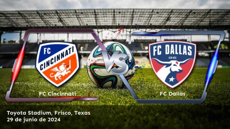 Aprovecha al máximo el partido entre FC Dallas vs FC Cincinnati con Apuesta Verde. Análisis detallado y predicciones basadas en inteligencia artificial para cada mercado.