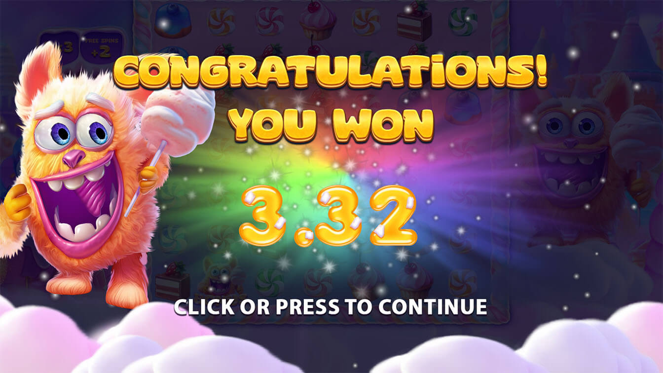 Big Sugar Bonanza por Stakelogic, win screenshot