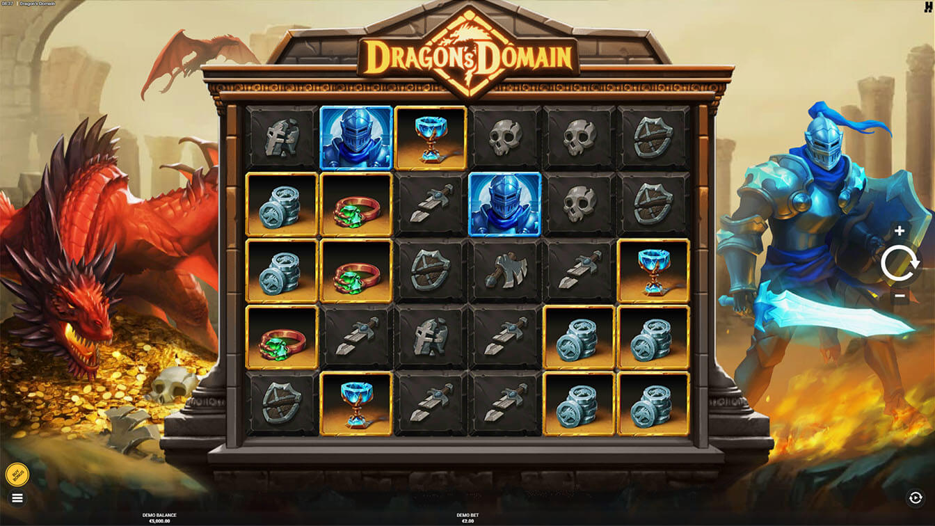 Dragon’s Domain por Hacksaw Gaming, gameplay screenshot