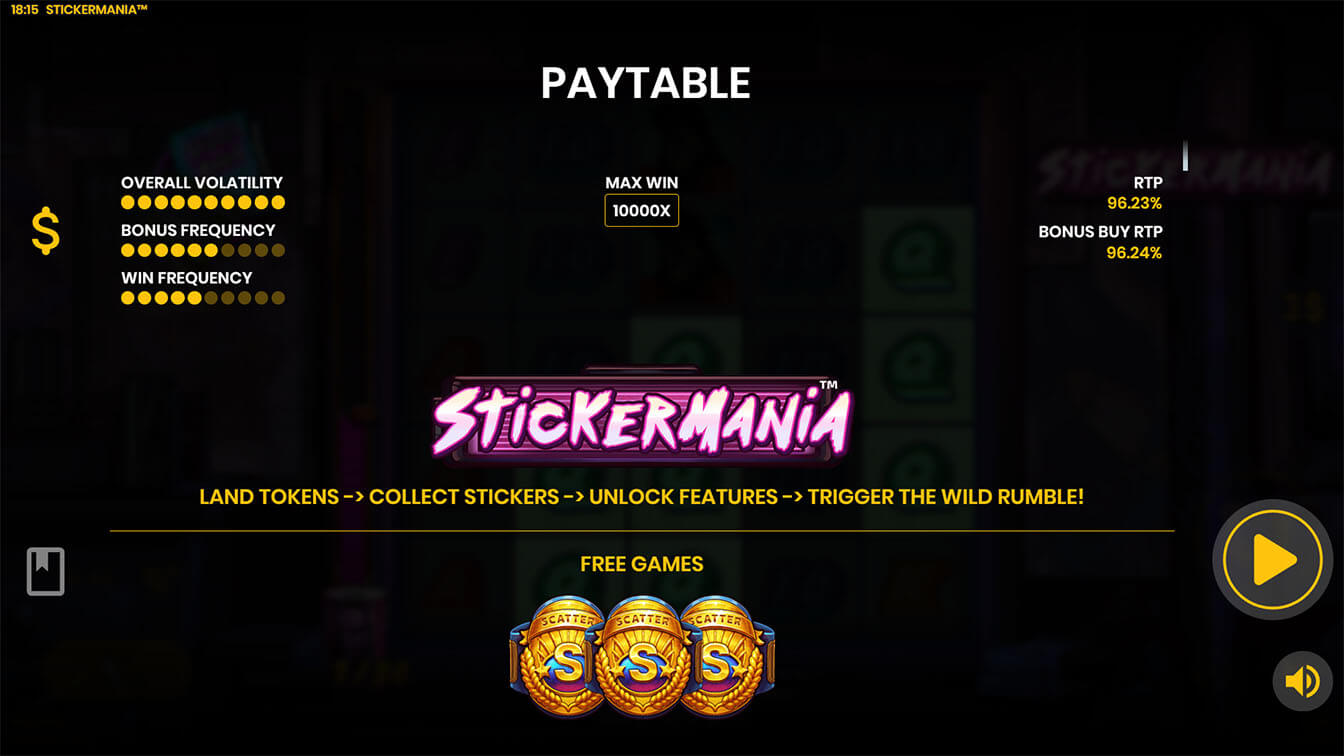 Stickermania por Lucksome, info screenshot