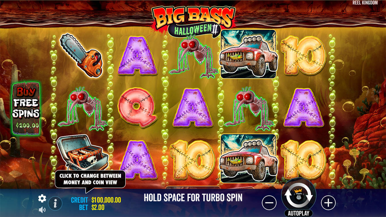 Big Bass Halloween 2 por Pragmatic Play, gameplay screenshot