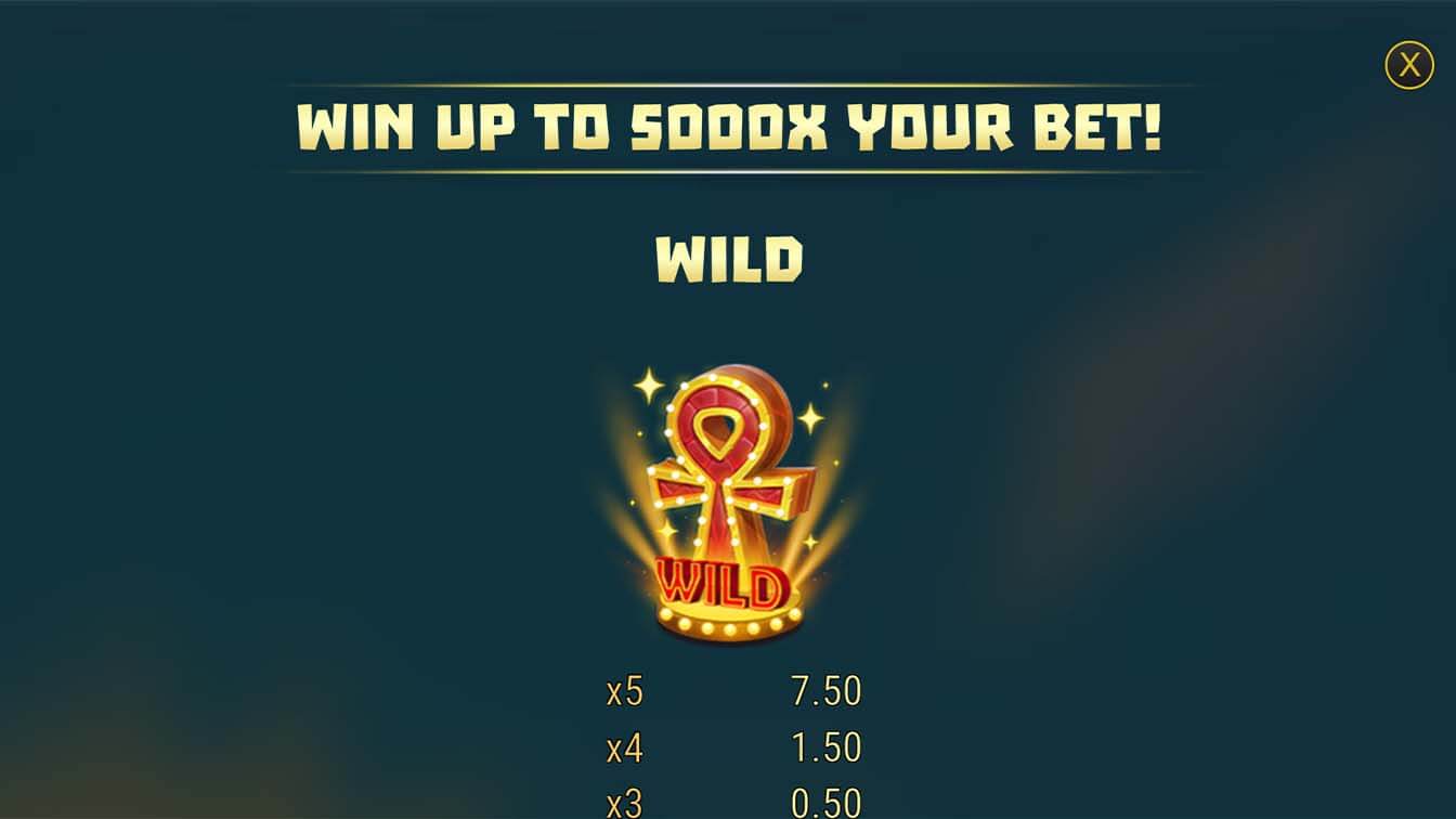 Sobek's Godly Spins por Play'n GO, info screenshot