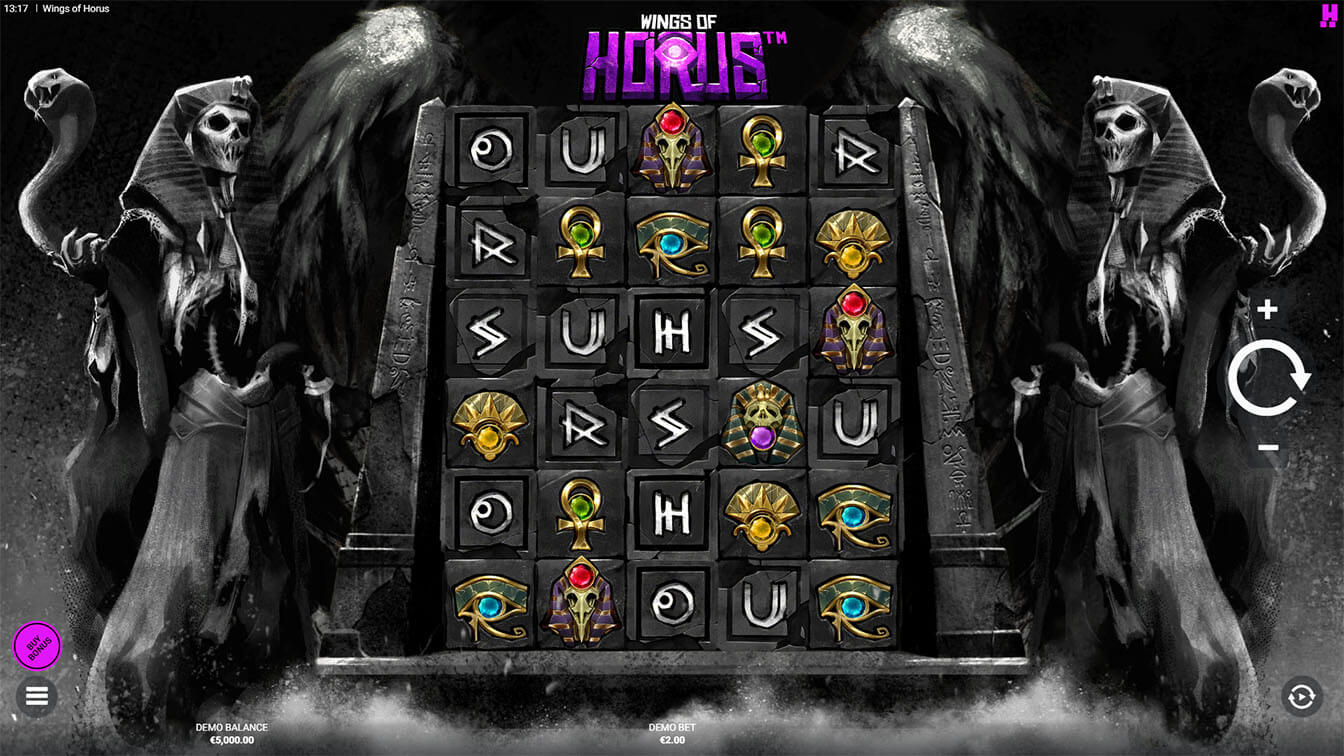 Wings of Horus por Hacksaw Gaming, gameplay screenshot